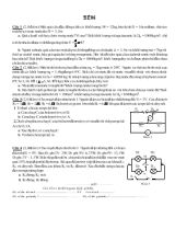Đề 06 Thi học sinh giỏi môn vật lí 9